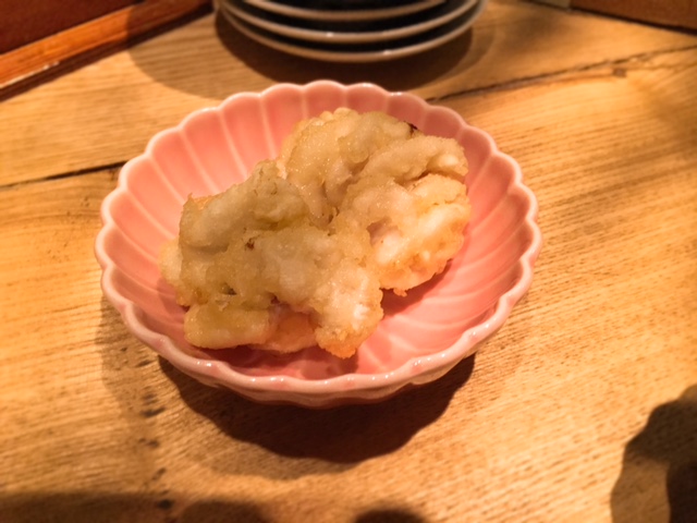 恵比寿のお洒落な立ち食い天ぷら屋！「喜久や」